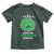 Funny Monster Virus Eye Survived 100 Days Of School Toddler T Shirt