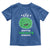 Funny Monster Virus Eye Survived 100 Days Of School Toddler T Shirt