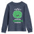 Funny Monster Virus Eye Survived 100 Days Of School Youth Sweatshirt