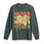 100 Days Of School Coquette Pencil Bow Long Sleeve Shirt