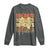 100 Days Of School Coquette Pencil Bow Long Sleeve Shirt