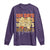 100 Days Of School Coquette Pencil Bow Long Sleeve Shirt