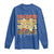 100 Days Of School Coquette Pencil Bow Long Sleeve Shirt