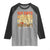 100 Days Of School Coquette Pencil Bow Raglan Shirt