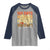 100 Days Of School Coquette Pencil Bow Raglan Shirt