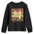 100 Days Of School Coquette Pencil Bow Youth Sweatshirt