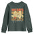 100 Days Of School Coquette Pencil Bow Youth Sweatshirt