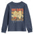 100 Days Of School Coquette Pencil Bow Youth Sweatshirt