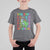 Funny 100 Days Of School T-Rex Dinosaur T Shirt For Kid