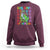 Funny 100 Days Of School T-Rex Dinosaur Sweatshirt