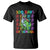 Funny 100 Days Of School T-Rex Dinosaur T Shirt