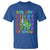 Funny 100 Days Of School T-Rex Dinosaur T Shirt