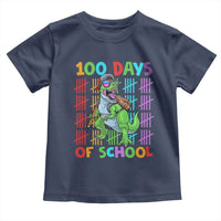 Funny 100 Days Of School T-Rex Dinosaur Toddler T Shirt