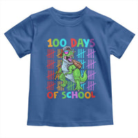 Funny 100 Days Of School T-Rex Dinosaur Toddler T Shirt