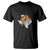 Funny 100th Day Of School Cowboy T Shirt 100 Days Y'all TX map