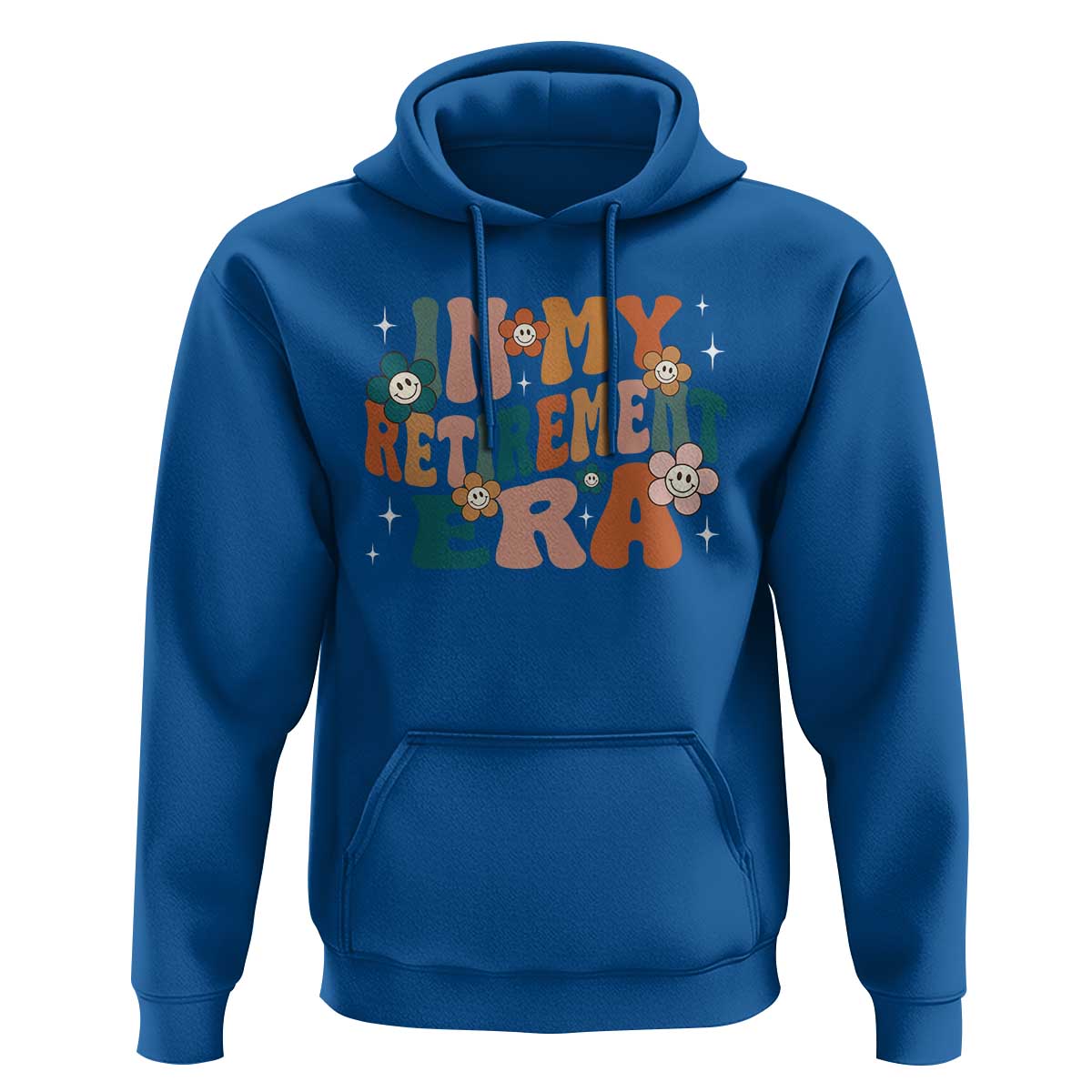 Funny In My Retirement Era Hoodie Retired 2025 Retro Flower