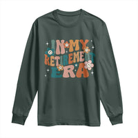Funny In My Retirement Era Long Sleeve Shirt Retired 2025 Retro Flower