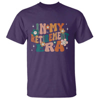 Funny In My Retirement Era T Shirt Retired 2025 Retro Flower
