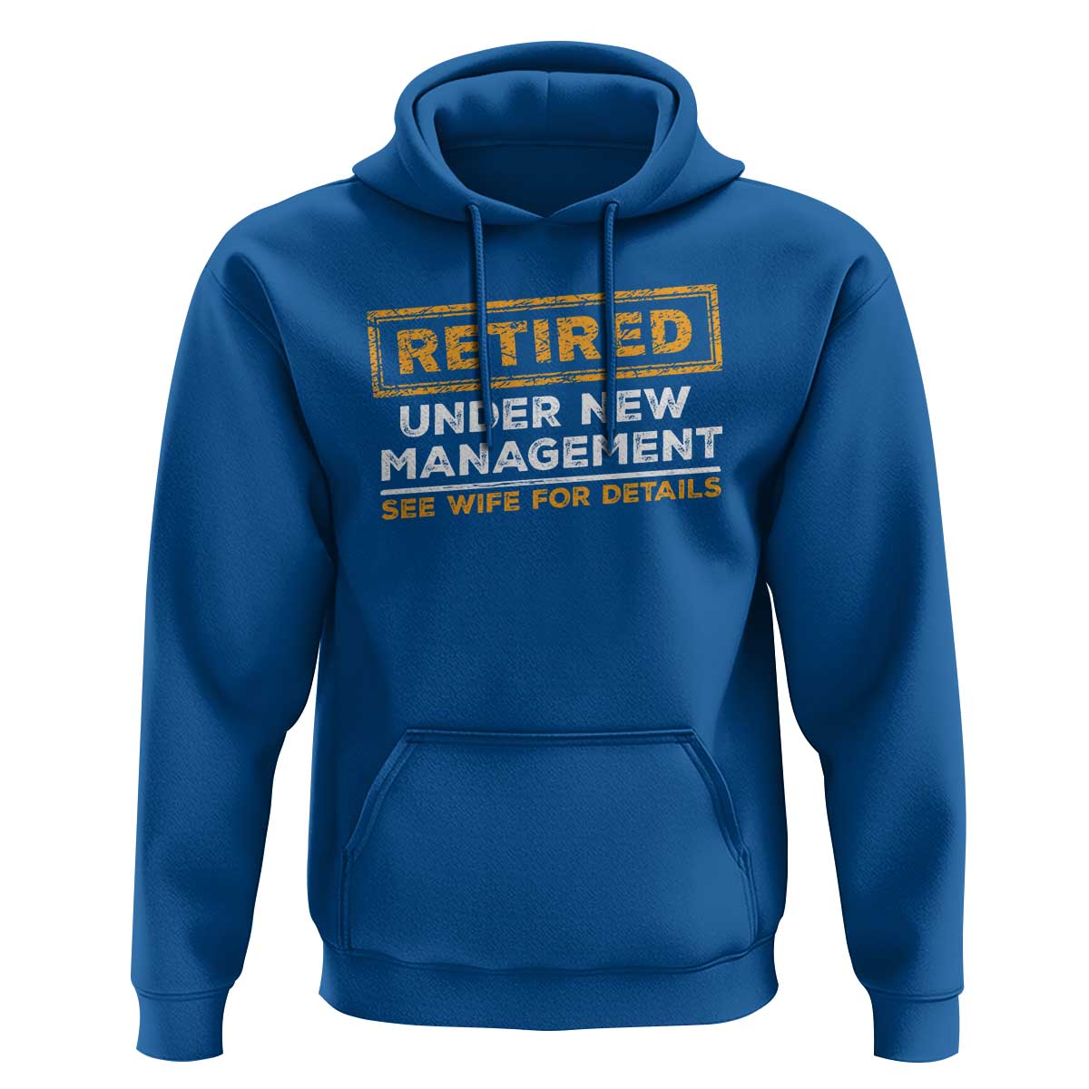 Funny Retirement Hoodie Retired Under New Management See Wife For Details