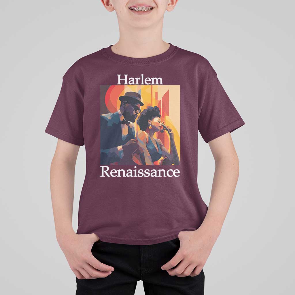 Harlem Renaissance T Shirt For Kid Jazz Music 1920s Black History Month