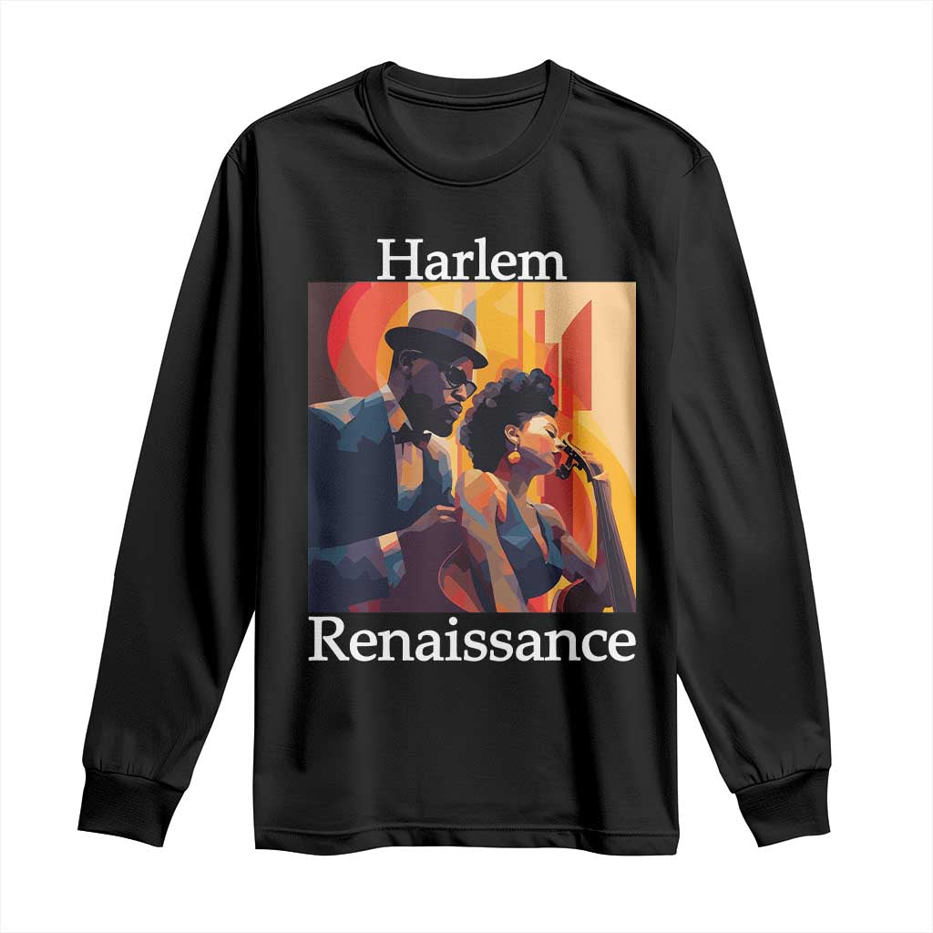 Harlem Renaissance Long Sleeve Shirt Jazz Music 1920s Black History Month