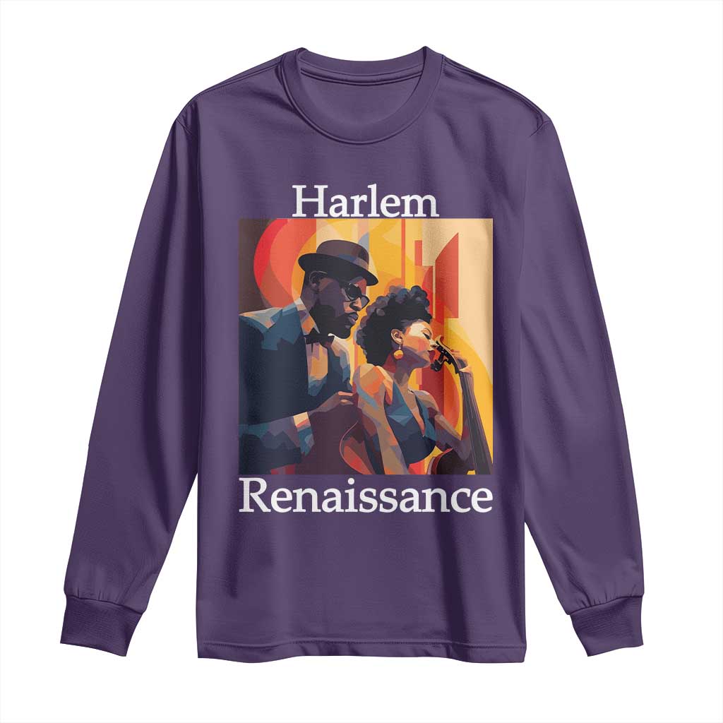Harlem Renaissance Long Sleeve Shirt Jazz Music 1920s Black History Month