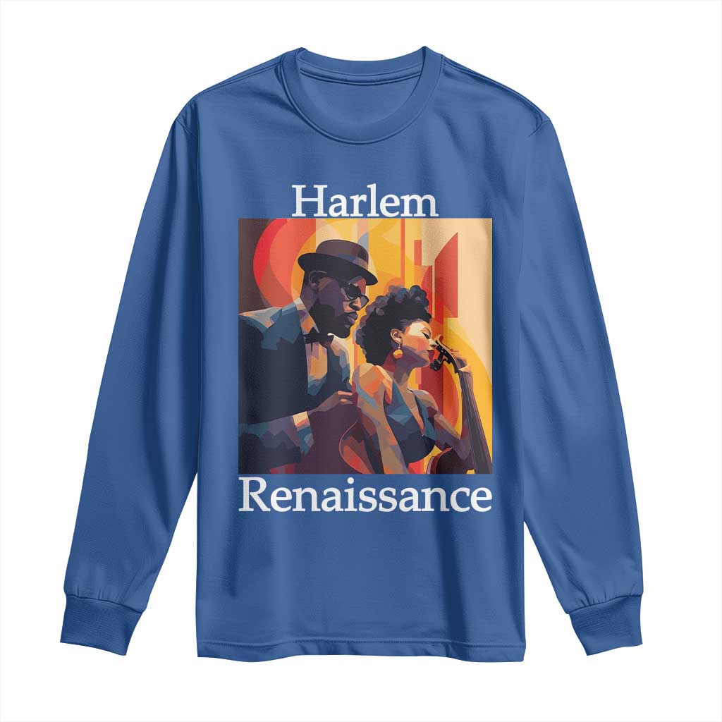 Harlem Renaissance Long Sleeve Shirt Jazz Music 1920s Black History Month