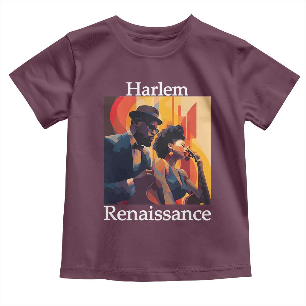 Harlem Renaissance Toddler T Shirt Jazz Music 1920s Black History Month