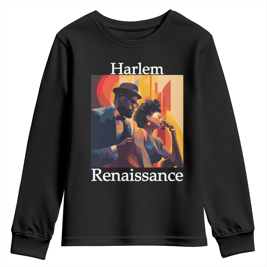Harlem Renaissance Youth Sweatshirt Jazz Music 1920s Black History Month