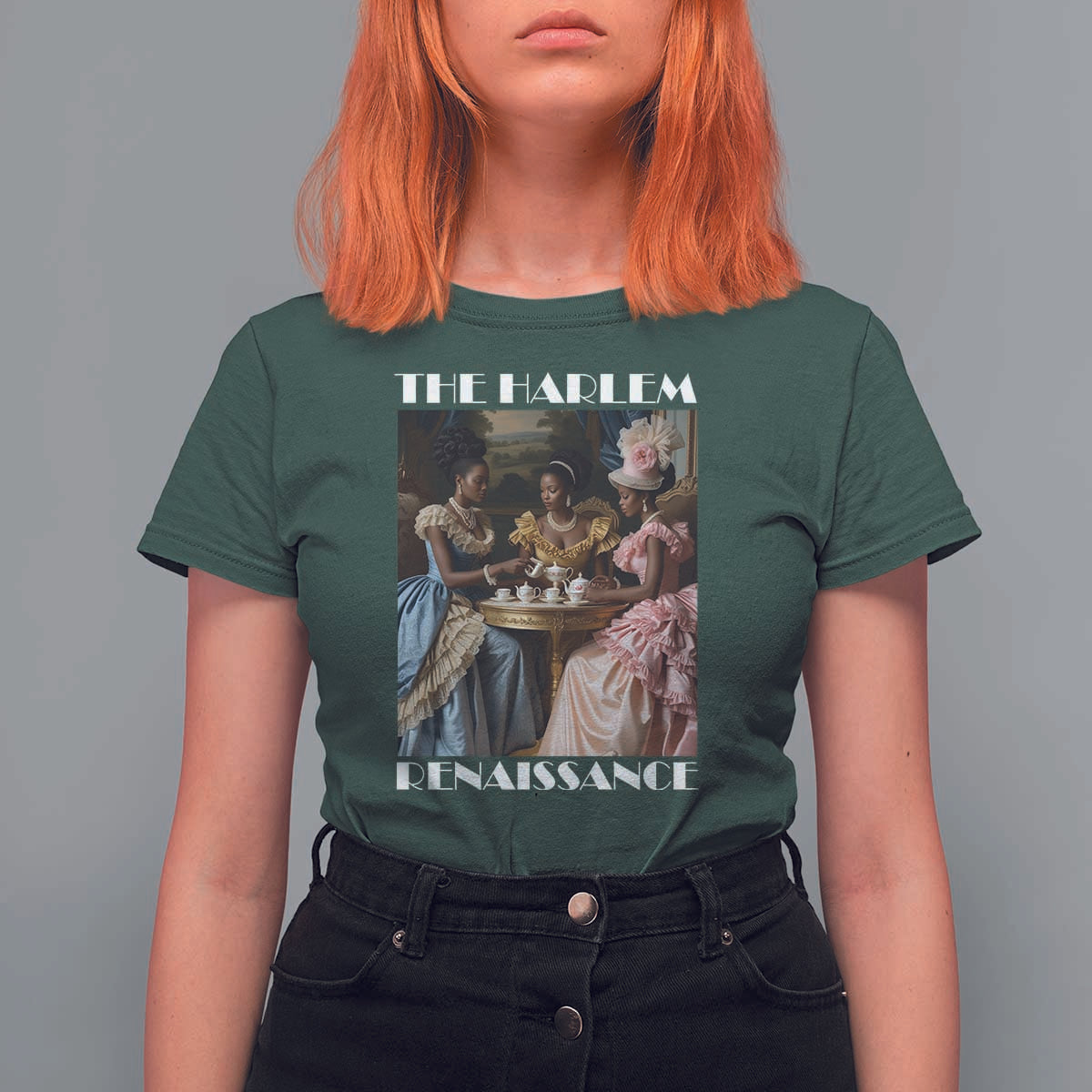 The Harlem Renaissance T Shirt For Women African American Historical Black History Month
