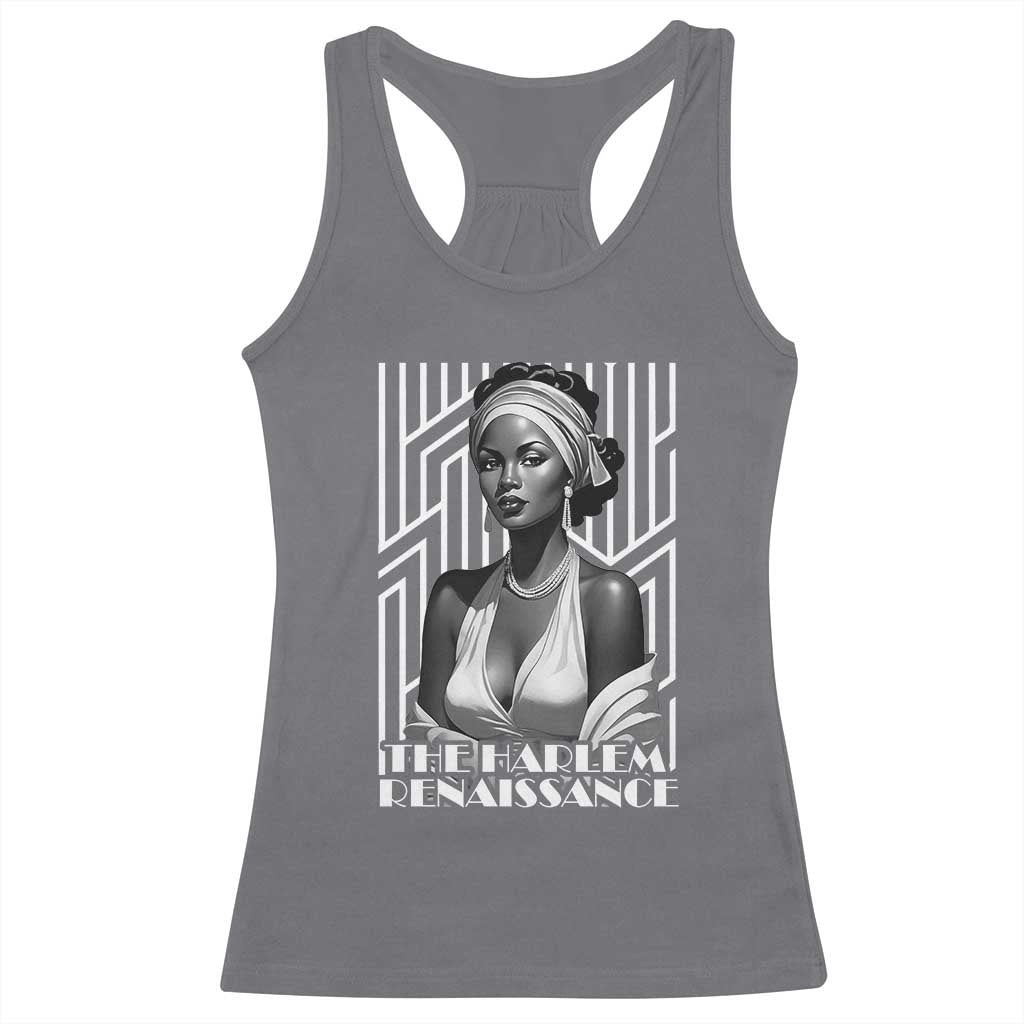 The Harlem Renaissance Racerback Tank Top Black Woman 1920s Black History Month