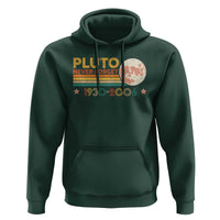 Funny Never Forget Pluto 1930 2006 Hoodie Retro Stripes