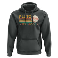 Funny Never Forget Pluto 1930 2006 Hoodie Retro Stripes