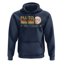 Funny Never Forget Pluto 1930 2006 Hoodie Retro Stripes