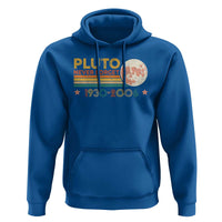 Funny Never Forget Pluto 1930 2006 Hoodie Retro Stripes