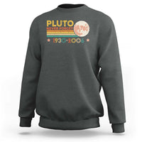 Funny Never Forget Pluto 1930 2006 Sweatshirt Retro Stripes