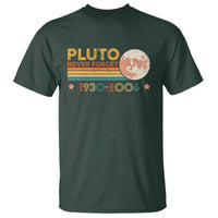 Funny Never Forget Pluto 1930 2006 T Shirt Retro Stripes