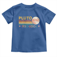 Funny Never Forget Pluto 1930 2006 Toddler T Shirt Retro Stripes