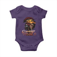 Black History Month Baby Onesie Remember Your Roots African Safari