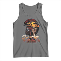 Black History Month Tank Top Remember Your Roots African Safari