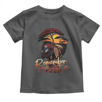 Black History Month Toddler T Shirt Remember Your Roots African Safari