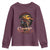 Black History Month Youth Sweatshirt Remember Your Roots African Safari