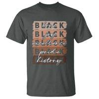 Black Love Joy Excellence Pride History T Shirt Proud African American Melanin Brush Stroke