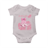 On Cloud Nine Baby Onesie 9th Birthday Bday Girl Pink Coquette Cowgirl Boots
