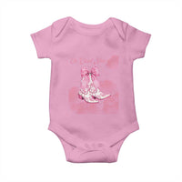On Cloud Nine Baby Onesie 9th Birthday Bday Girl Pink Coquette Cowgirl Boots