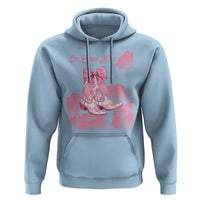 On Cloud Nine Hoodie 9th Birthday Bday Girl Pink Coquette Cowgirl Boots