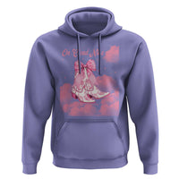 On Cloud Nine Hoodie 9th Birthday Bday Girl Pink Coquette Cowgirl Boots