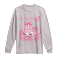 On Cloud Nine Long Sleeve Shirt 9th Birthday Bday Girl Pink Coquette Cowgirl Boots