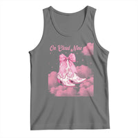 On Cloud Nine Tank Top 9th Birthday Bday Girl Pink Coquette Cowgirl Boots