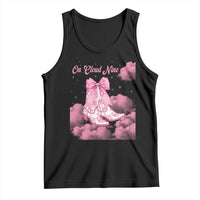 On Cloud Nine Tank Top 9th Birthday Bday Girl Pink Coquette Cowgirl Boots